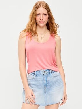 Old Navy Luxe Scoop Neck Tank